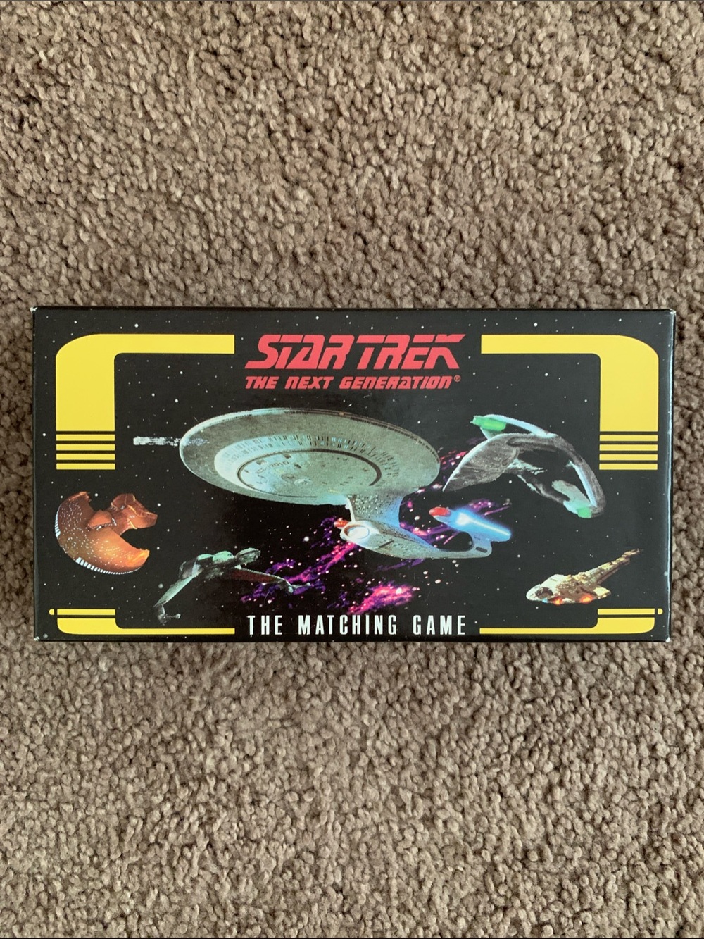 Vintage Star Trek Matching Game